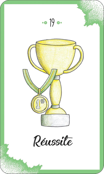 Carte reussite  de l'Oracle Garance myvelyshop