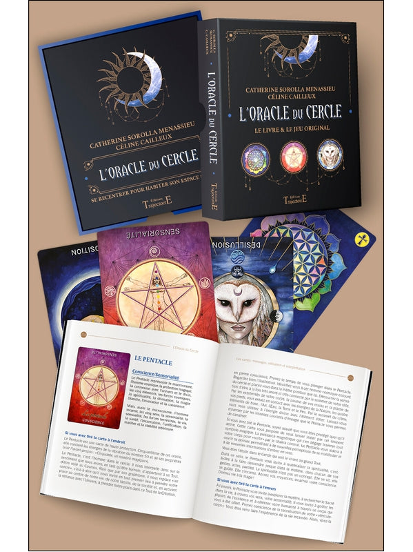 Cartes de divination Oracle du Cercle aux symboles sacrés pour le recentrage et l'harmonie – Myvelyshop