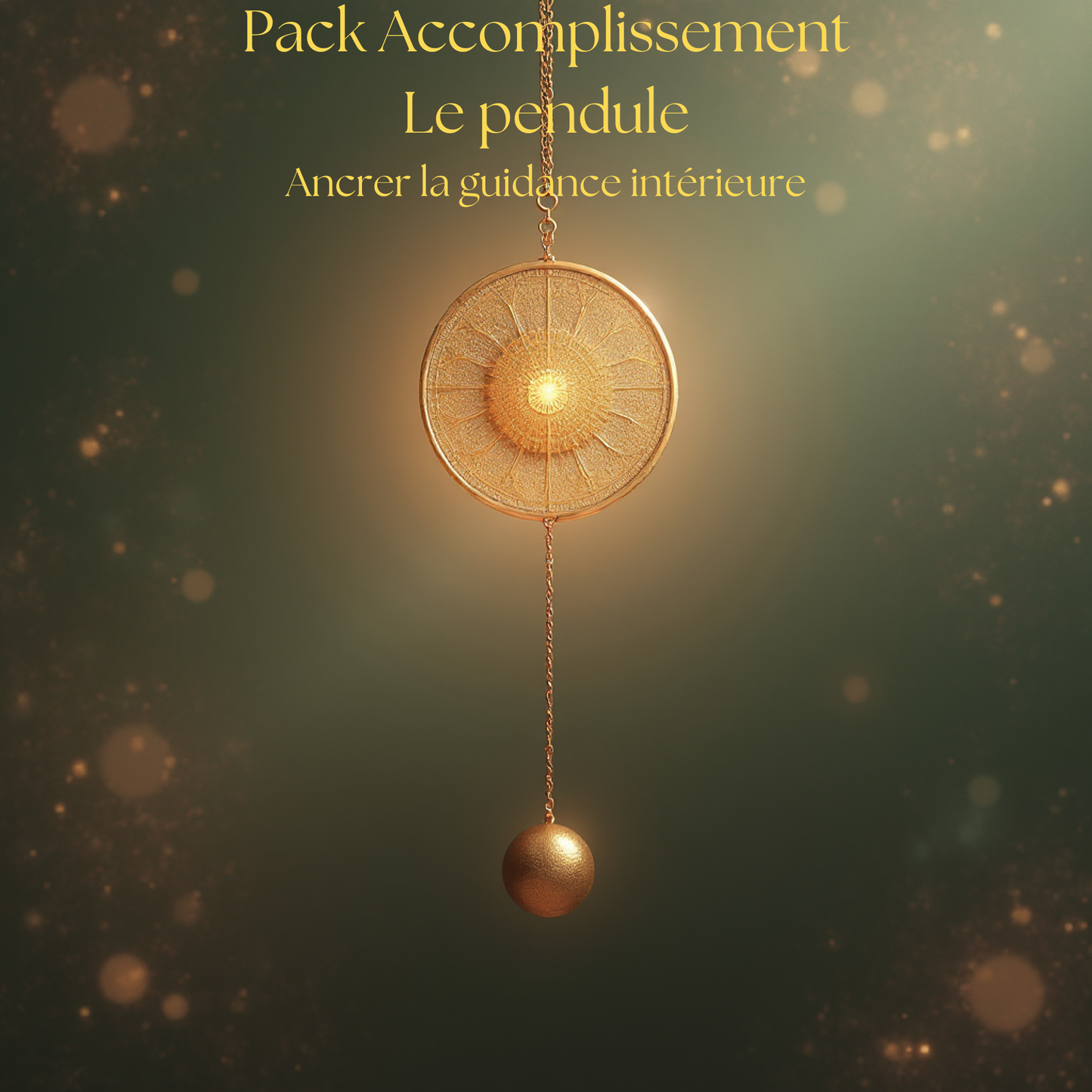 PACK Duo Accomplissement - Le pendule - Ancrer la guidance intérieure