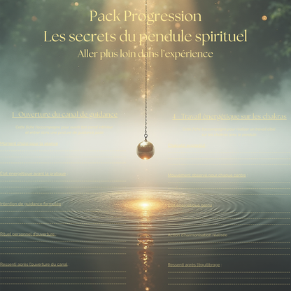 PACK Progression - Les secrets du pendule