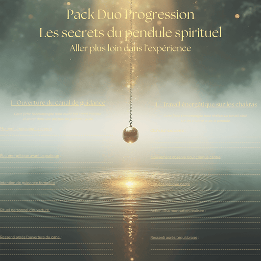 PACK Duo Progression - Les secrets du pendule