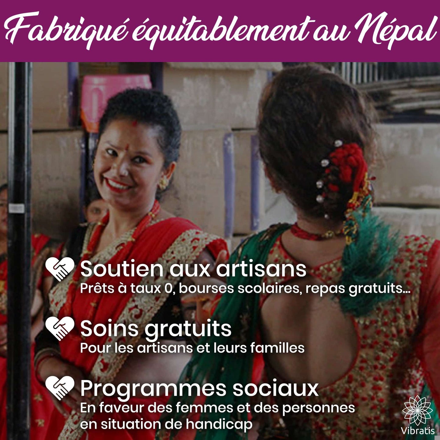 Fabrication Népal Coffret complet Bol Chantant Tibétain artisanal avec boîte Lokta Myvelyshop