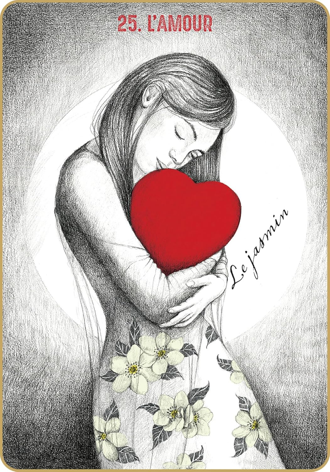 Les 44 cartes illustrées et le livret de l'oracle Akasha - l'amour