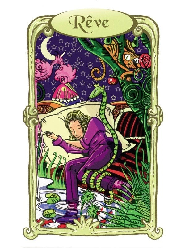 Carte de rêve de l'oracle des miroirs myvelyshop