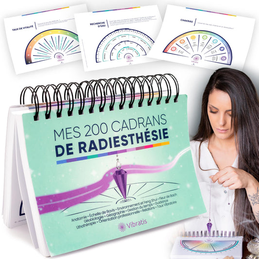 Pack numérique 200 planches de radiesthésie et cadrans pour pendule Myvelyshop